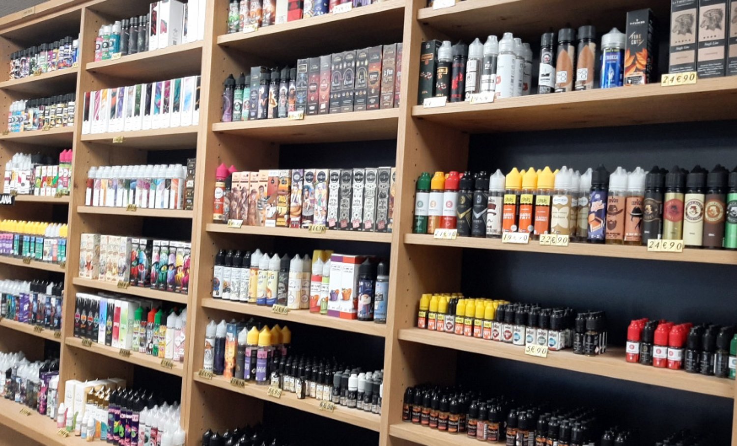 Large choix de e-liquides