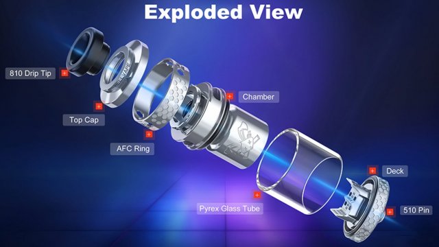 Atomisuer reconstructible Poitiers